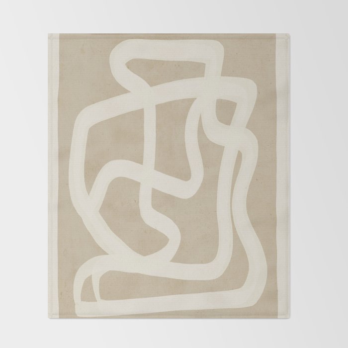 Abstract Lines 23 Throw Blanket Gallery Image 2