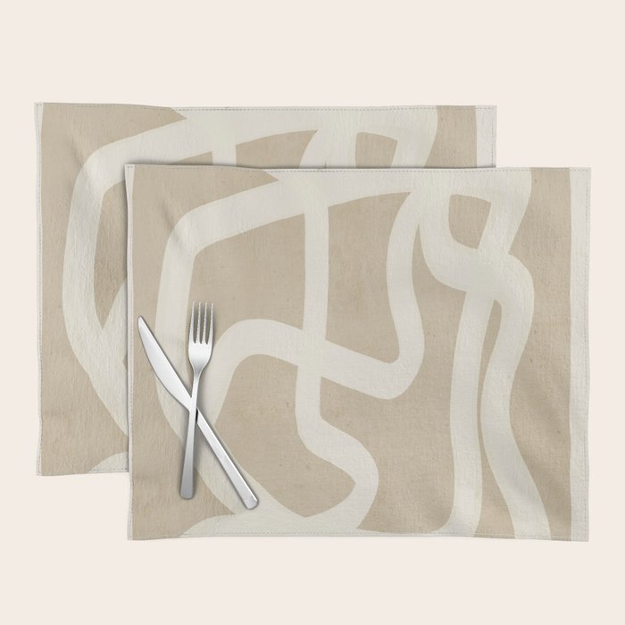 Abstract Lines 23 Placemat Gallery Image 1