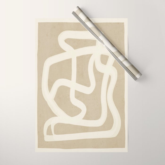 Abstract Lines 23 Wrapping Paper Gallery Image 1
