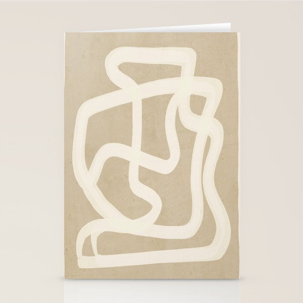 Abstract Lines 23 Stationery Card Gallery Image 1