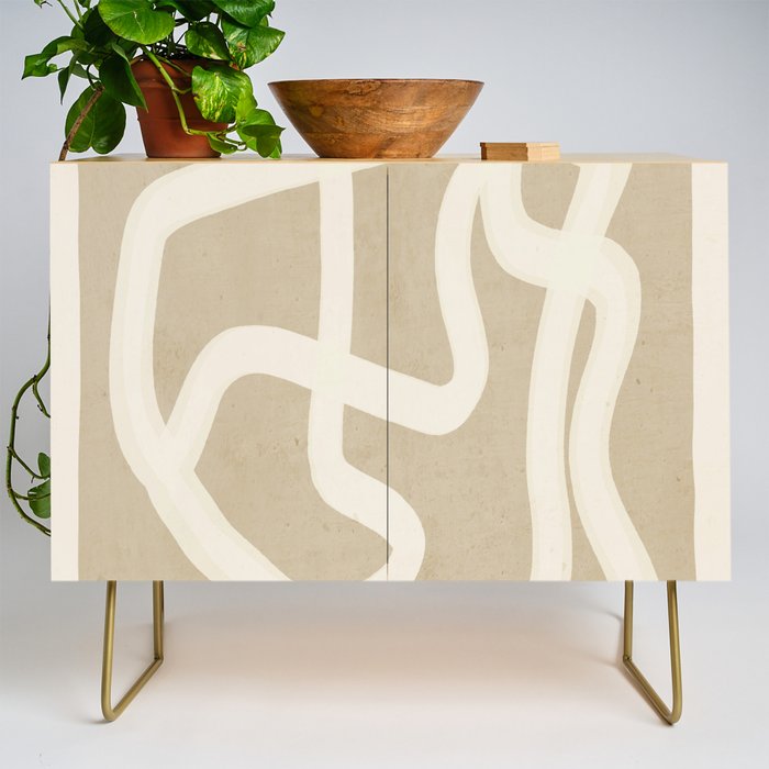 Abstract Lines 23 Credenza Gallery Image 1