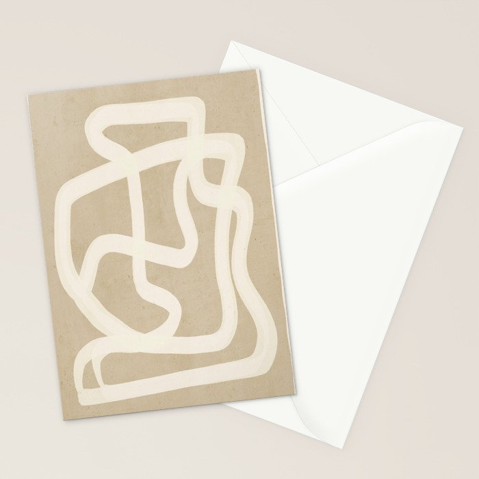 Abstract Lines 23 Stationery Card Gallery Image 2