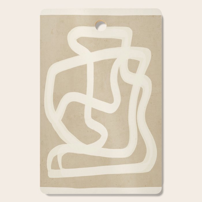 Abstract Lines 23 Cutting Board Gallery Image 1