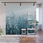 Winter Forest Wall Mural Gallery Image 1