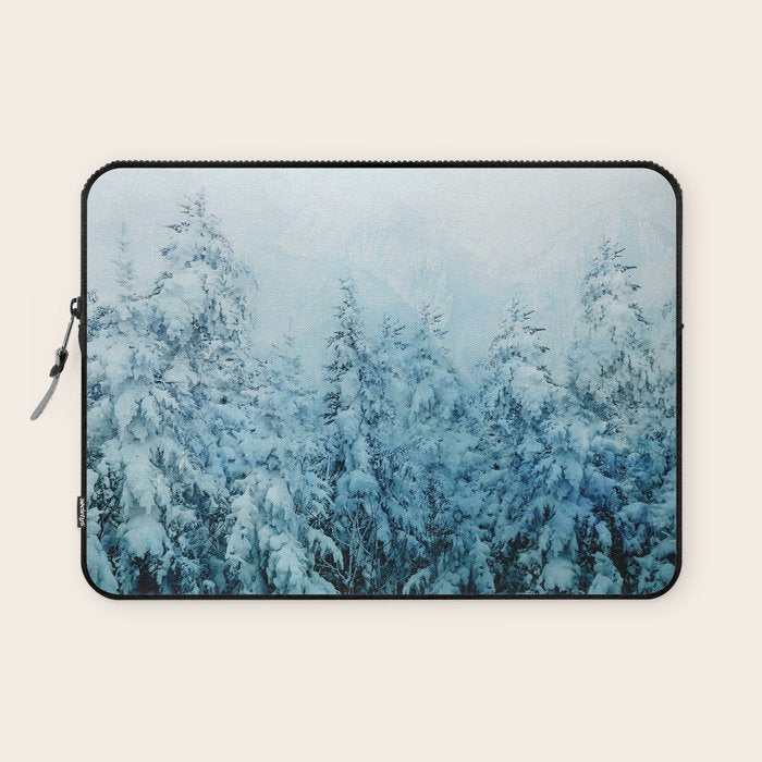 Winter Forest Laptop Sleeve Gallery Image 1
