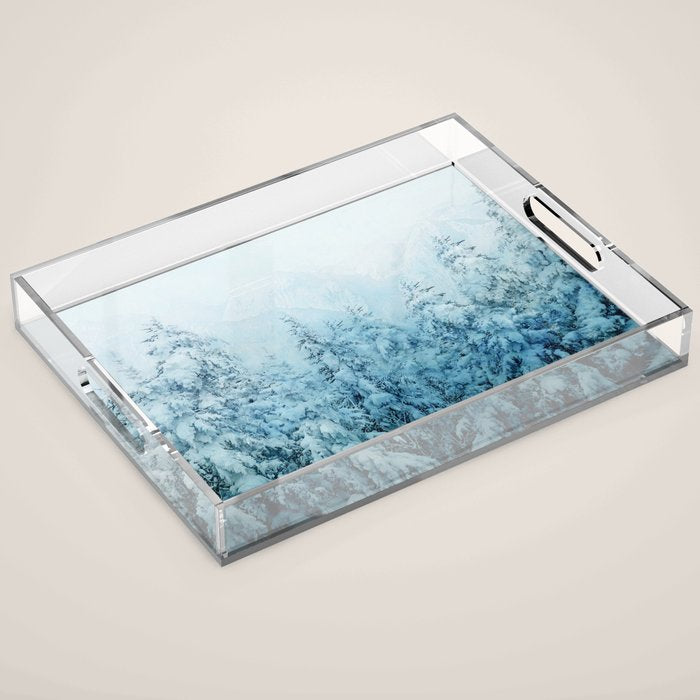 Winter Forest Acrylic Tray Gallery Image 1