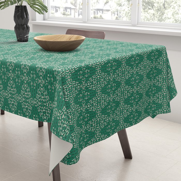ZOLA KANTHA GREEN Tablecloth Gallery Image 3