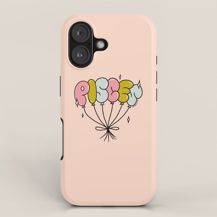 Pisces Balloons iPhone Case Gallery Image 1