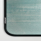 Turquoise Aqua Taupe Geometric Abstract Painting 3 Laptop Sleeve Gallery Image 3