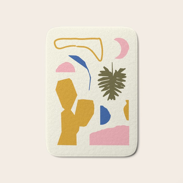 Simple Garden Bath Mat Gallery Image 1