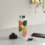 Shapes of color - abstract Water Bottle Gallery Image 4