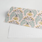 La Floraison - Blush Pink Wrapping Paper Gallery Image 2
