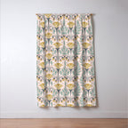 La Floraison - Blush Pink Window Curtain Gallery Image 3