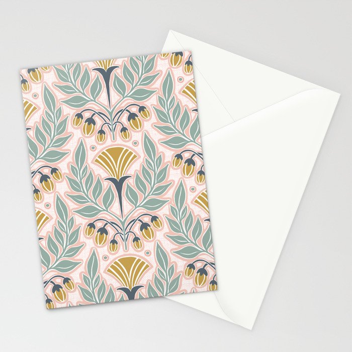 La Floraison - Blush Pink Stationery Card Gallery Image 2