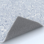 Painterly Florals - Light Blue Rug Gallery Image 4