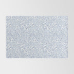 Painterly Florals - Light Blue Rug Gallery Image 2