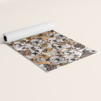 Social English Bulldog Yoga Mat Gallery Image 2