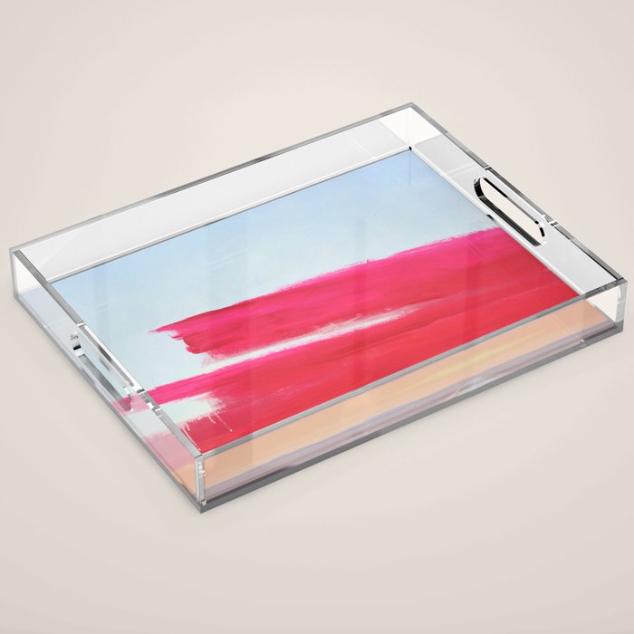 Late Winter Sunset Acrylic Tray Gallery Image 1