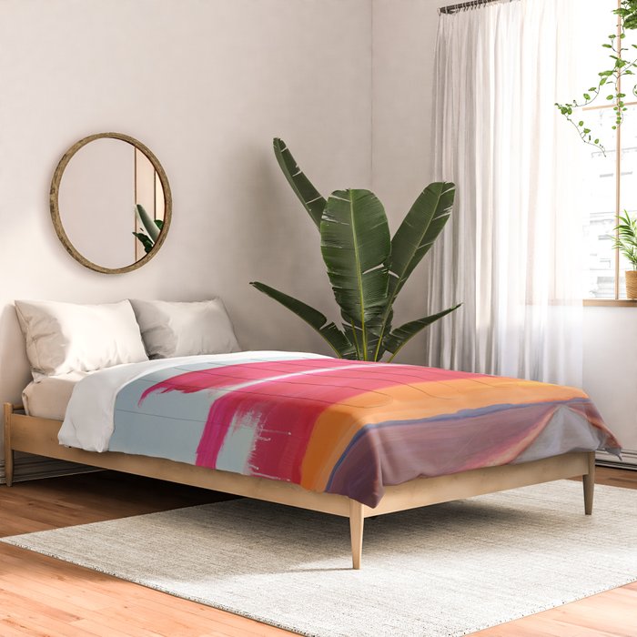 Late Winter Sunset Comforter Gallery Image 2