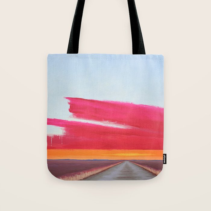 Late Winter Sunset Tote Bag Gallery Image 1