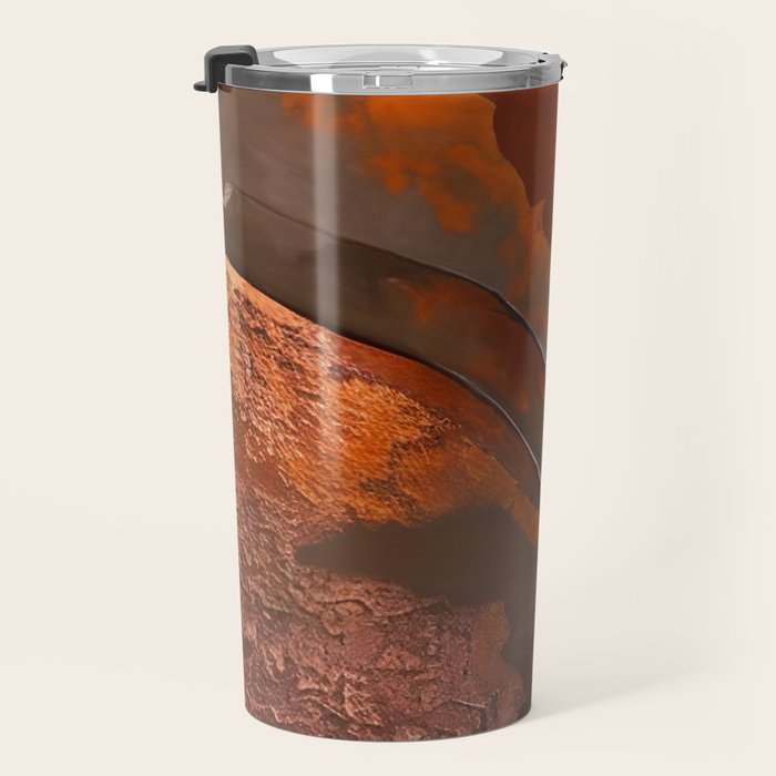 Rust and Metal Japandi Art Travel Mug Gallery Image 3