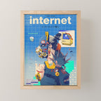 Internet Procrastination Mini Art Print Gallery Image 1