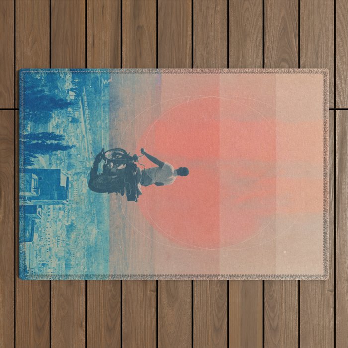 Looking right into the Eye of the Summer Outdoor Rug Gallery Image 1