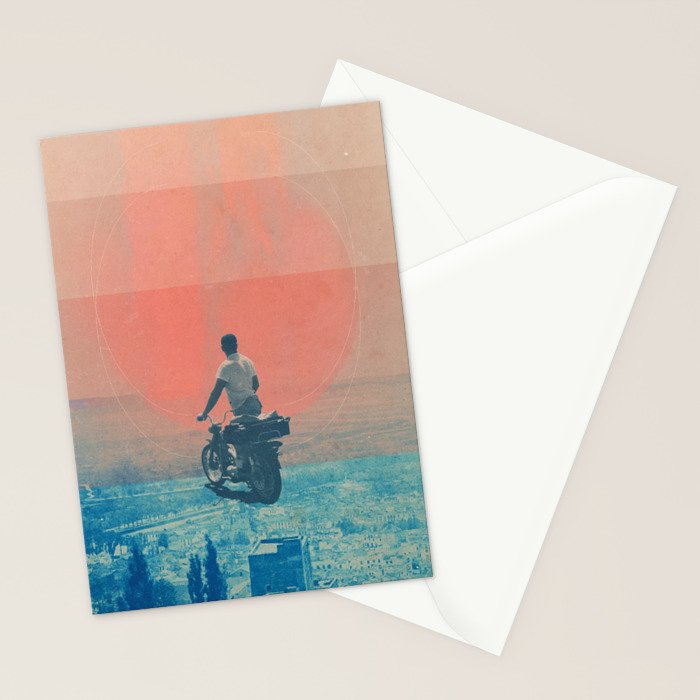 Looking right into the Eye of the Summer Stationery Card Gallery Image 2