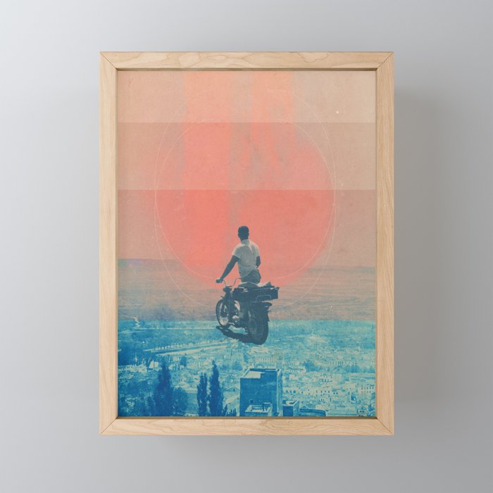 Looking right into the Eye of the Summer Mini Art Print Gallery Image 1