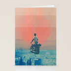 Looking right into the Eye of the Summer Stationery Card Gallery Image 2