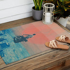 Looking right into the Eye of the Summer Outdoor Rug Gallery Image 2