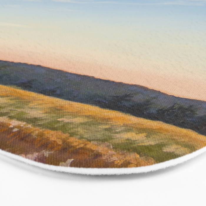 Peaceful Evening Sky Bath Mat Gallery Image 3