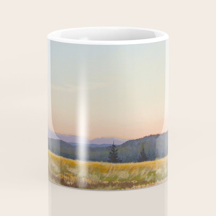 Peaceful Evening Sky Coffee Mug Gallery Image 4
