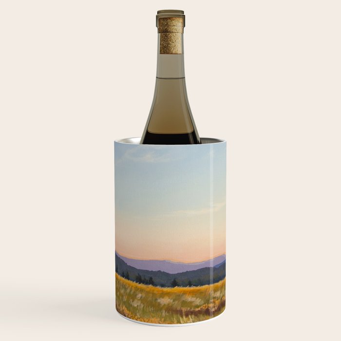 Peaceful Evening Sky Wine Chiller Gallery Image 2