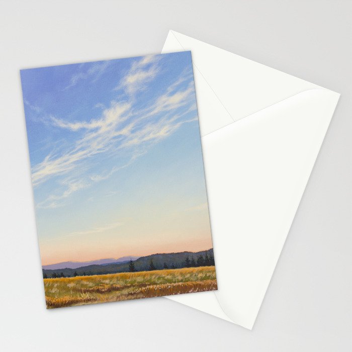 Peaceful Evening Sky Stationery Card Gallery Image 2
