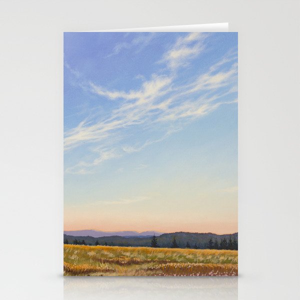 Peaceful Evening Sky Stationery Card Gallery Image 2