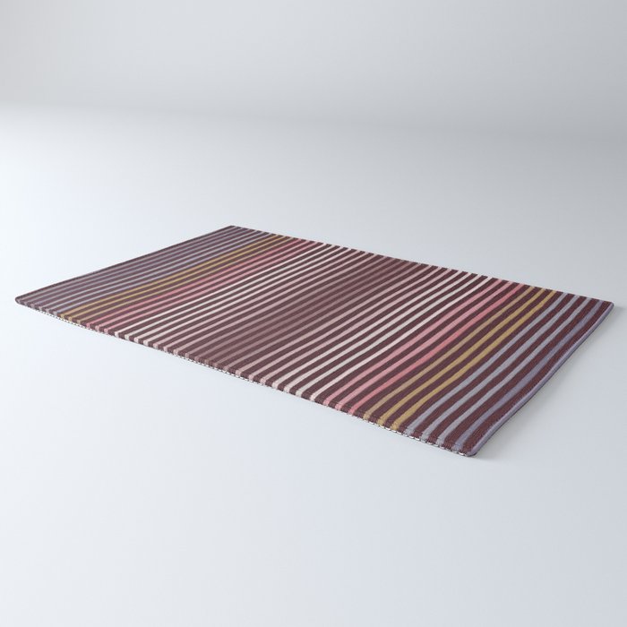 Painted Stripes Rug Gallery Image 3