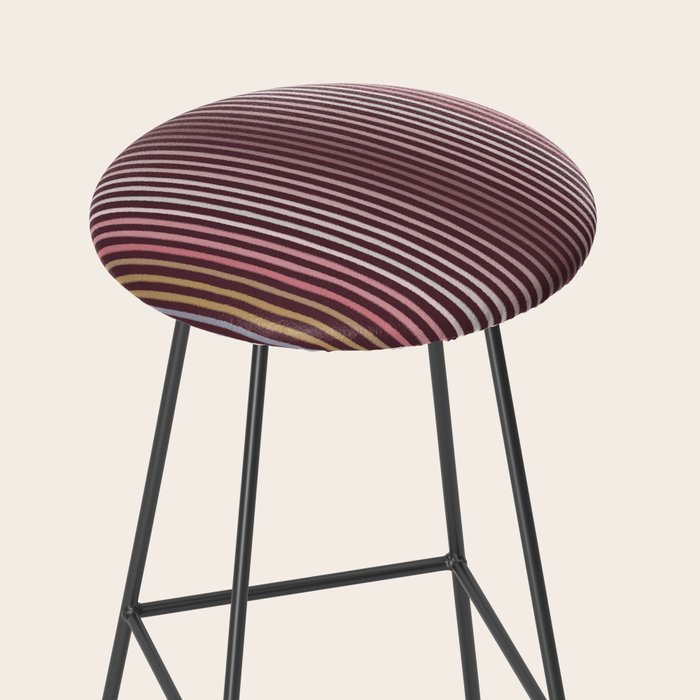 Painted Stripes Stool Gallery Image 2