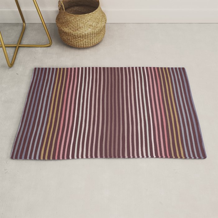 Painted Stripes Rug Gallery Image 1