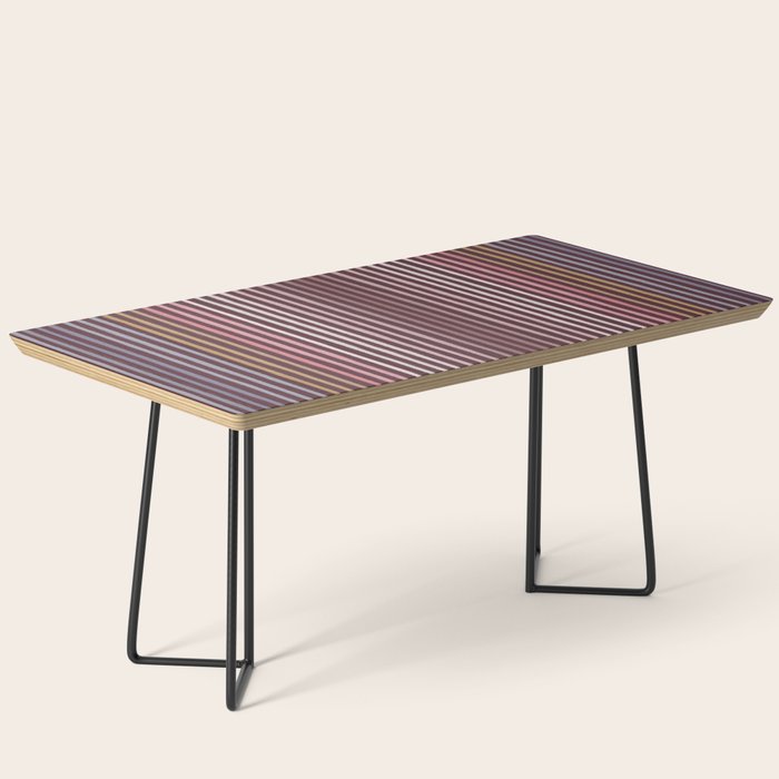 Painted Stripes Coffee Table Gallery Image 1
