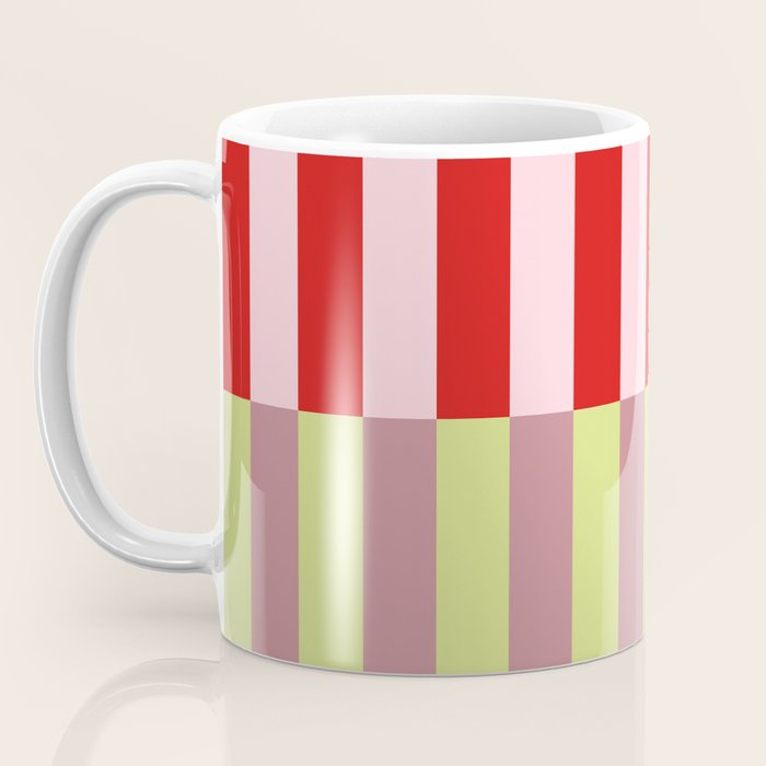 Bold colors stripes design Coffee Mug Gallery Image 3