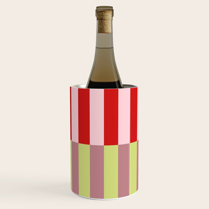 Bold colors stripes design Wine Chiller Gallery Image 1