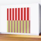 Bold colors stripes design Wall Mural Gallery Image 2