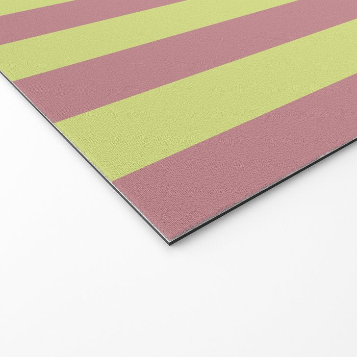 Bold colors stripes design Welcome Mat Gallery Image 2