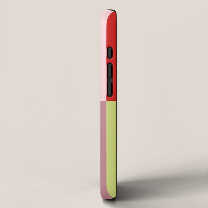 Bold colors stripes design iPhone Case Gallery Image 2