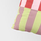 Bold colors stripes design Pillow Sham Gallery Image 4