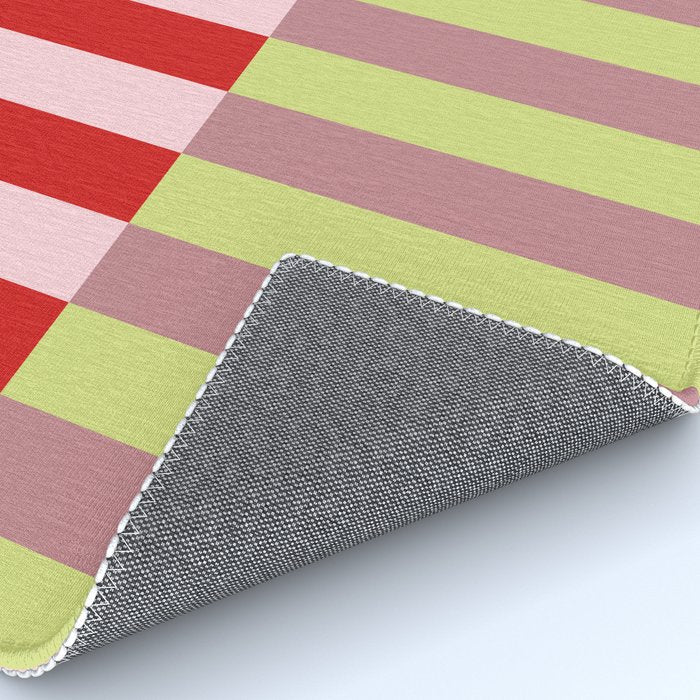 Bold colors stripes design Rug Gallery Image 4