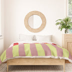 Bold colors stripes design Duvet Cover Gallery Image 3