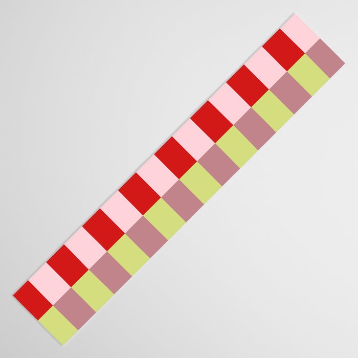 Bold colors stripes design Table Runner Gallery Image 3