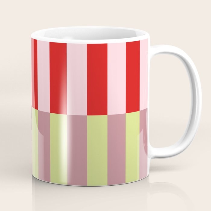 Bold colors stripes design Coffee Mug Gallery Image 1